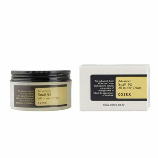 COSRX Creme Hidratante com Muco de Caracol 92% — Repara, Hidrata e Deixa Pele de Vidro