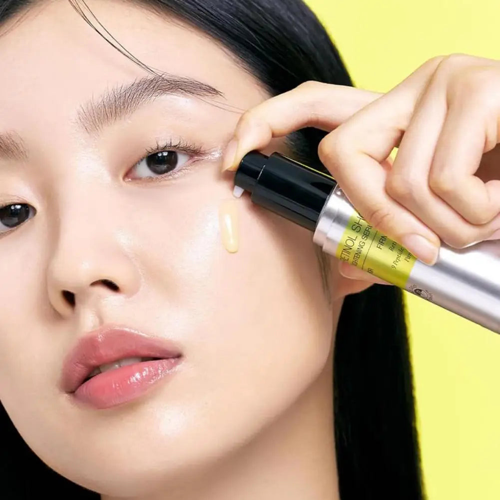 Sérum Retinol + Peptídeos — Fecha Poros, Suaviza Rugas e Firma a Pele em 2 Semanas