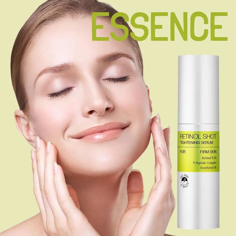 Sérum Retinol + Peptídeos — Fecha Poros, Suaviza Rugas e Firma a Pele em 2 Semanas