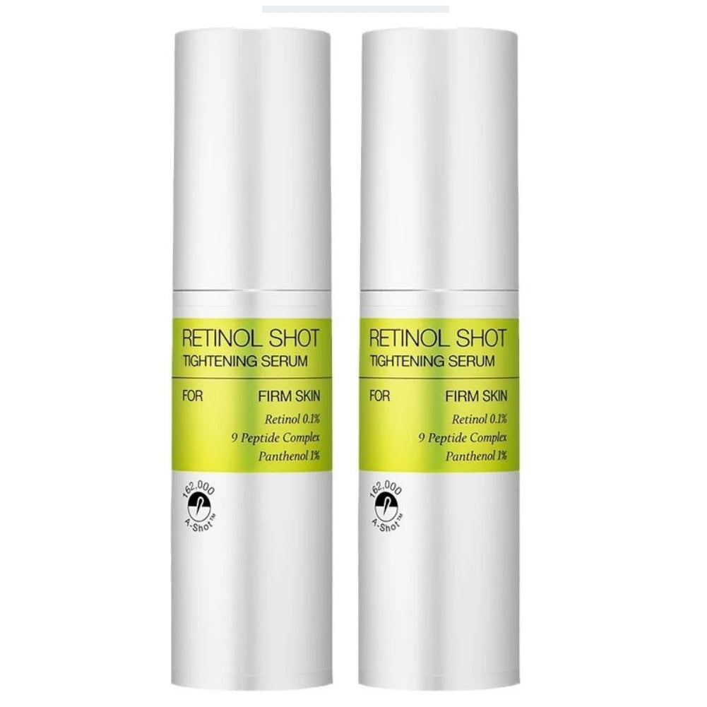 Sérum Retinol + Peptídeos — Fecha Poros, Suaviza Rugas e Firma a Pele em 2 Semanas