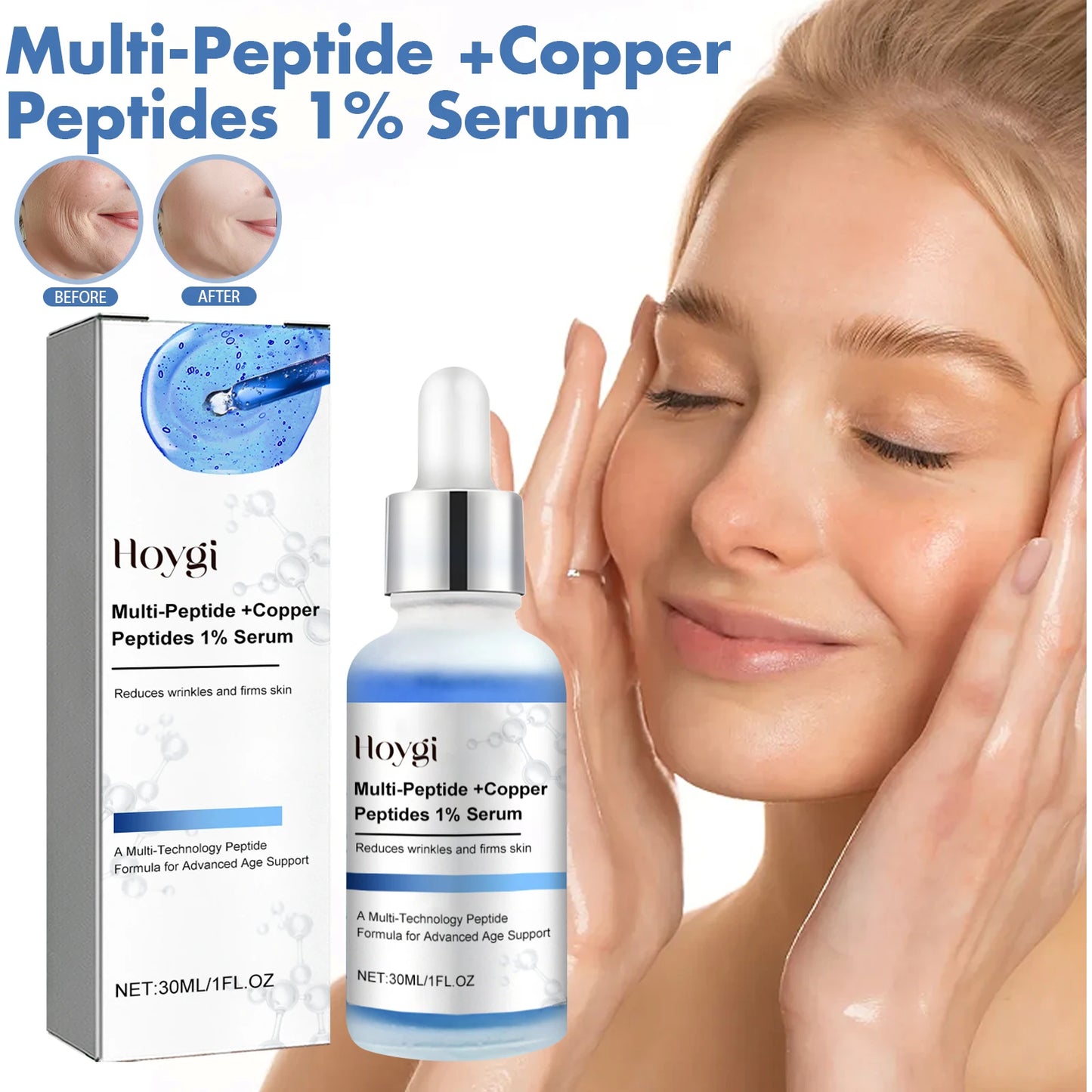 Sérum Matrixyl 3000 com Peptídeo de Cobre — Anti-Rugas Profundas e Firmeza Facial