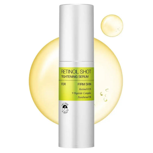 Sérum Retinol + Peptídeos — Fecha Poros, Suaviza Rugas e Firma a Pele em 2 Semanas